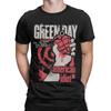 Lustiges Green Day American Idiot T-Shirt Herren Rundhals Kurzarm Kleidung Baumwolle Sommer TopsTops