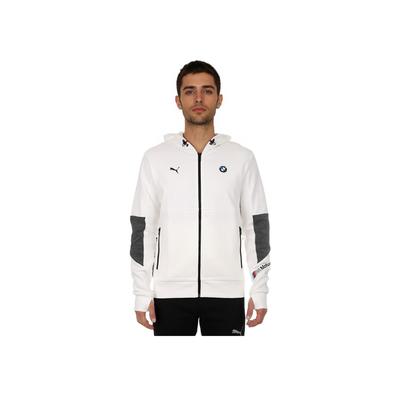 Puma X Colaborare BMW Hanorac Sport cu Fermoar Jachete Bărbați Alb 598001-02