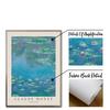 Claude Monet Abstract Retro Impressionist Wall Art, Canvas Nordic Posters and Prints, Wall Pictures for Living Room Decor