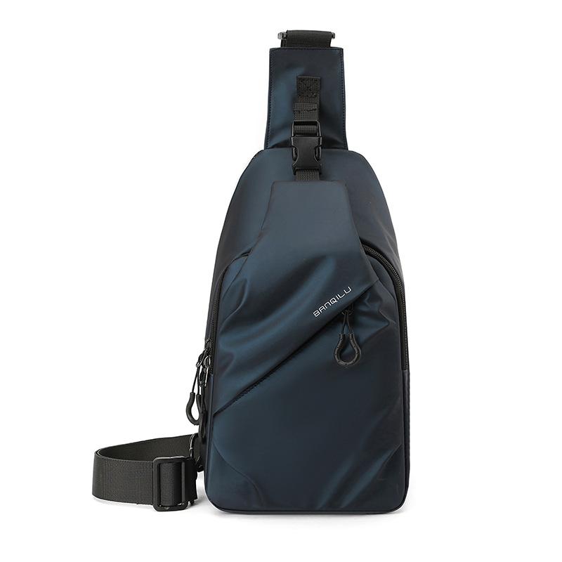 Men's Chest Bag Multi-functional Outdoor Crossbody Bag Water-repellent Shoulder Bag