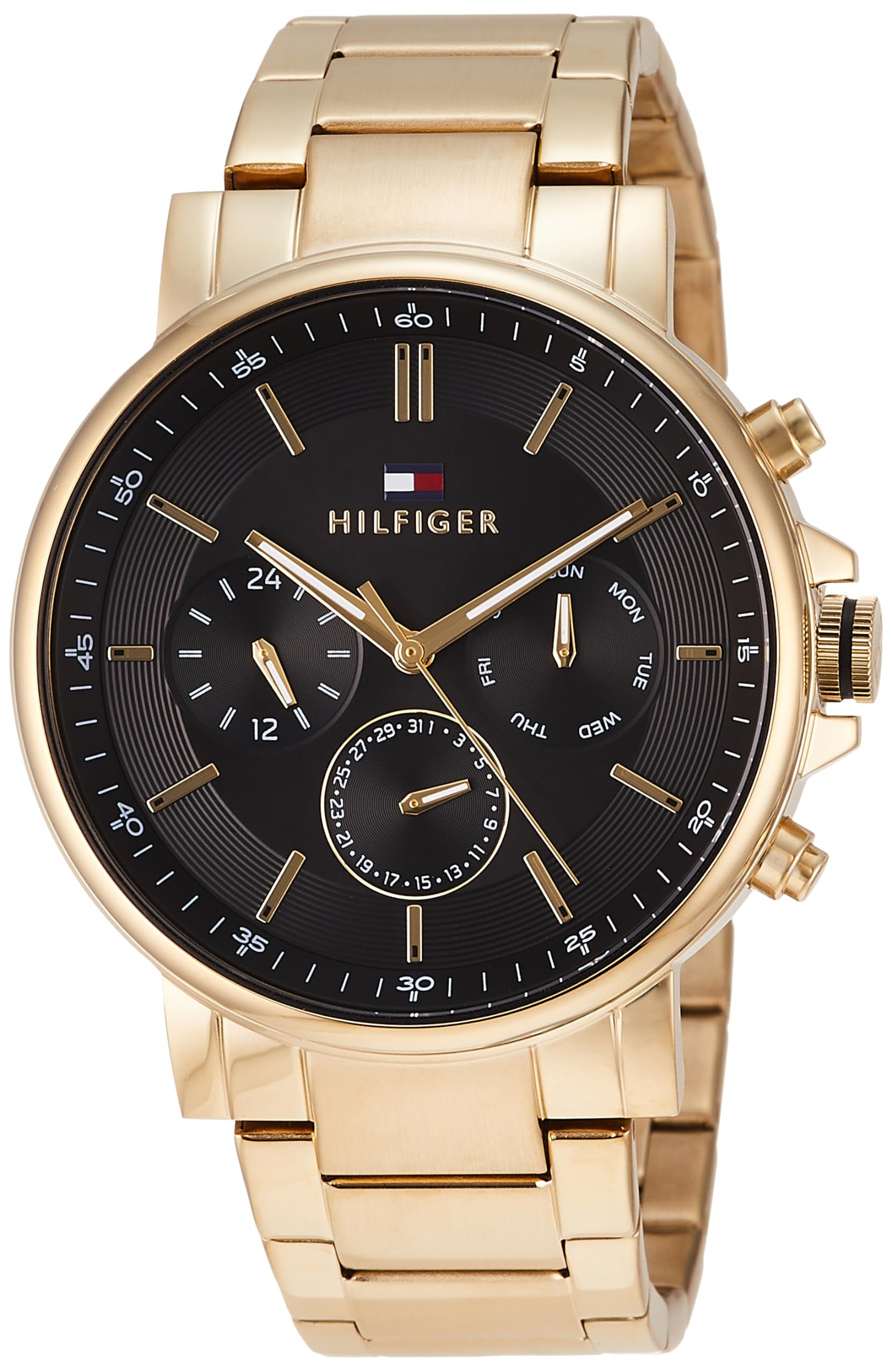

Tommy Hilfiger watch Tyson black dial stainless steel quartz 1710589 [item]