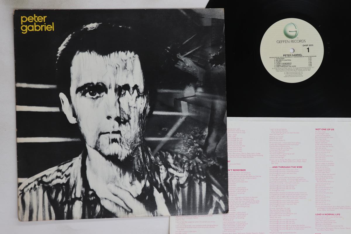 

LP Record PETER GABRIEL - Peter Gabriel GHSP2035 GEFFEN 1983 US Rock Used