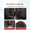 Seamless Women's Frontal Wig - Enhance Volume, Cover White Hair, Natural Hairline, Hand-Tied Real Hair.