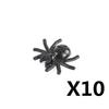 Halloween Scene Building Blocks MOC Cemetery Tombstone Mouse Pumpkin Car Vampire Throne Fireplace Bat Light Candle Toy Gift A040