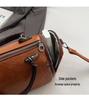 Borsa a tracolla Boston a cuscino retrò coreana - Borsa a mano da donna di grande capacità
