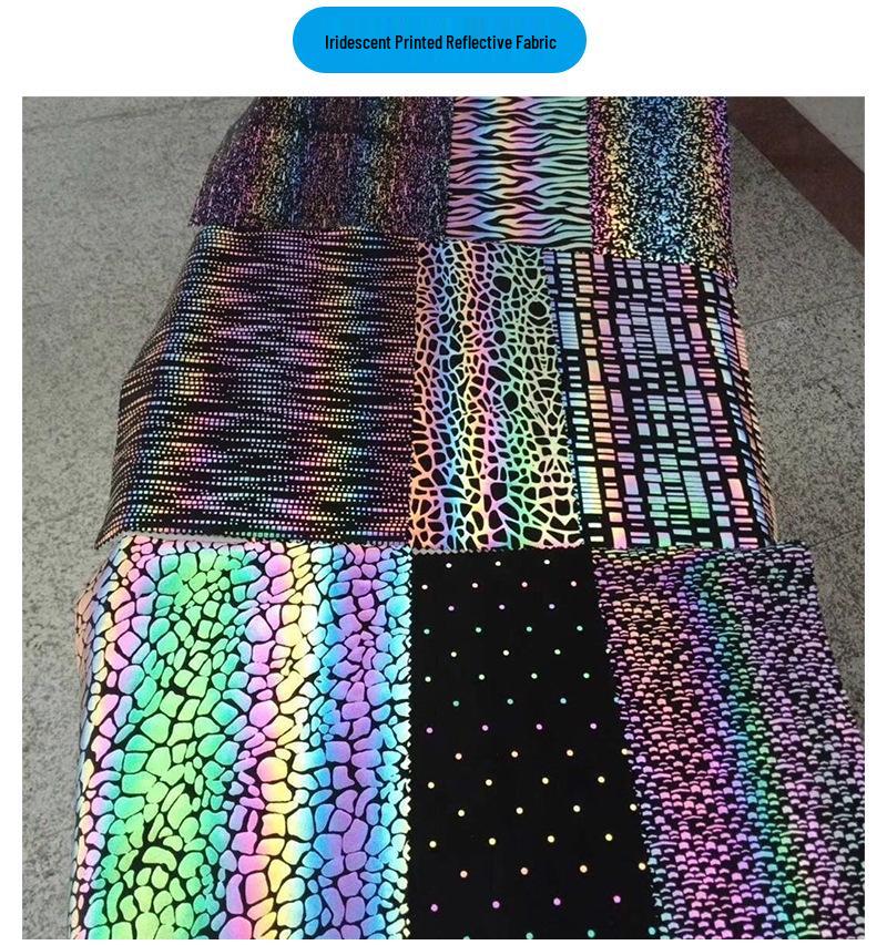 Chun Ya Fang Iridescent Seven-Color Reflective Polyester Fabric