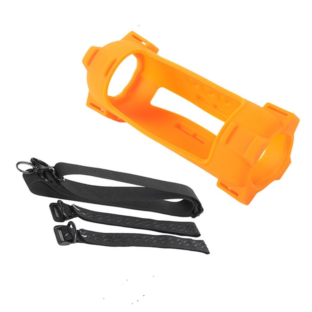 Für JBL Flip 7 Silikonhülle Stoßfest Staubdicht Kratzfest Lautsprecher Schutzhülle mit Tragegurten