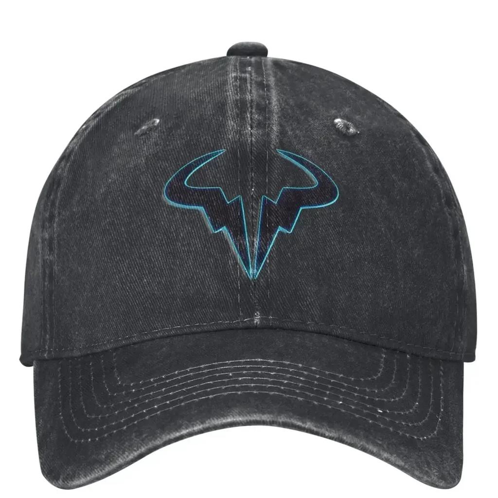 Rafael Nadal RN Rafa Baseball Cap Tennis Player Outdoor Gym Trucker Hat Summer Women Unisex Vintage Sunscreen  Caps