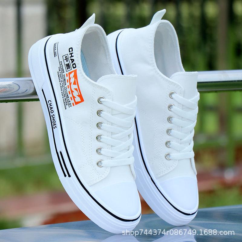 Canvas shoes spring and autumn student soft-soled casual cloth shoes flat-soled 39