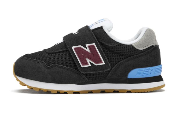 

New Balance NB 515 Breathable Cushioning, Wear Resistant Low top Kids Running Shoes Black Kids PV515BU 35