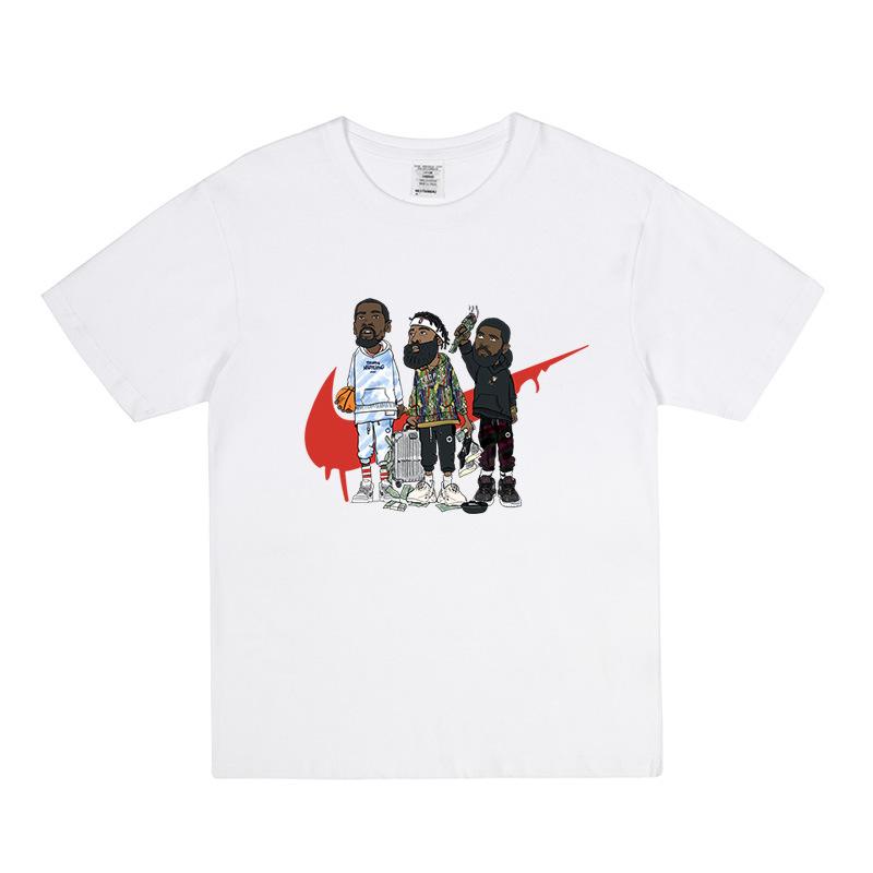 Nets Irving Durant Short Sleeved Tshirt Mens Summer Basketball Loose Oversized Training Jersey