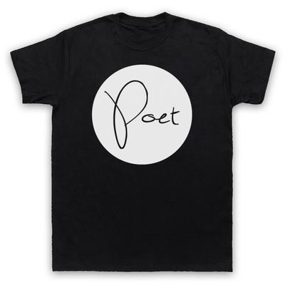 Dichter Hipster Retro Hipster Slogan Schriftsteller Künstler Herren- und Damen-T-Shirt