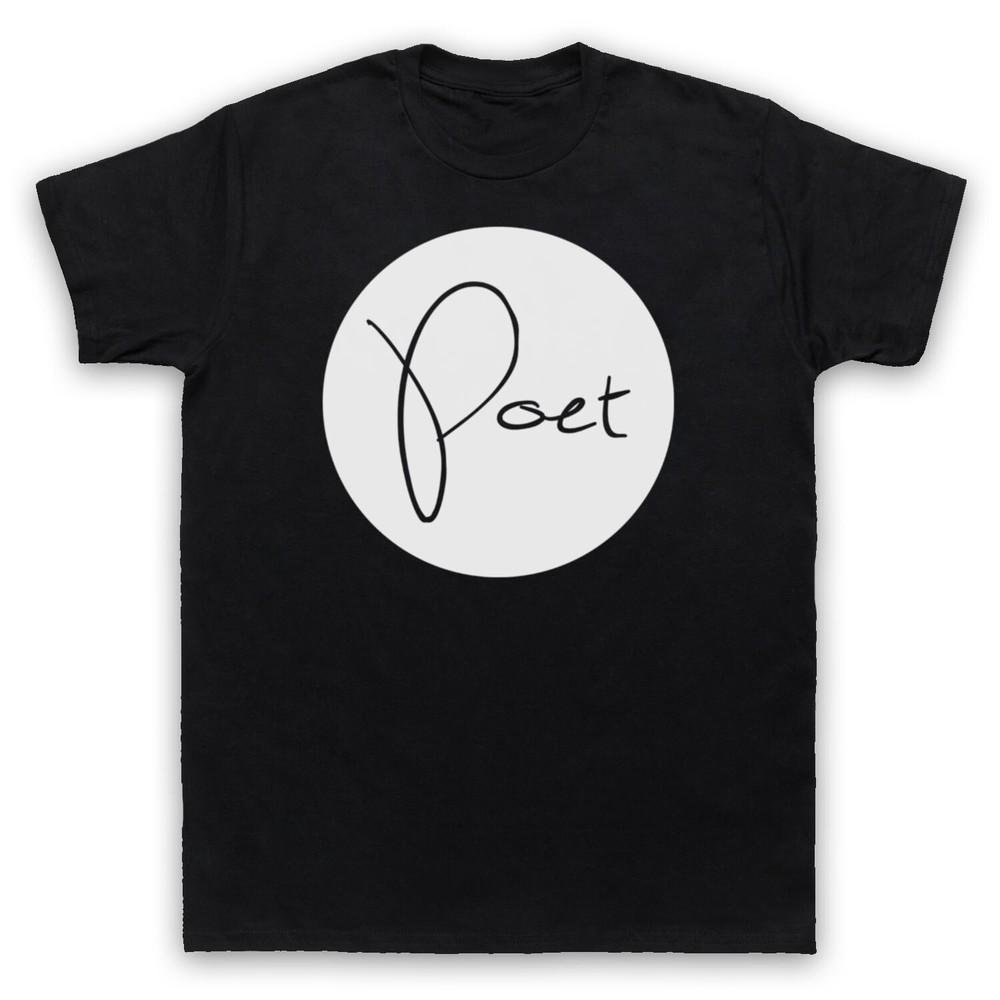 

Poet Hipster Retro Hipster Slogan Writer Artist Mens And Womens T-Shirt L