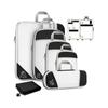 6-piece Travel Packaging Cube Storage Bag Packaging Compressed Travel Luggage Packaging Storage Bag Set