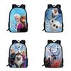 Frozen Childrens Cartoon Backpack With Lightweight Nylon Material For School And Daily Use