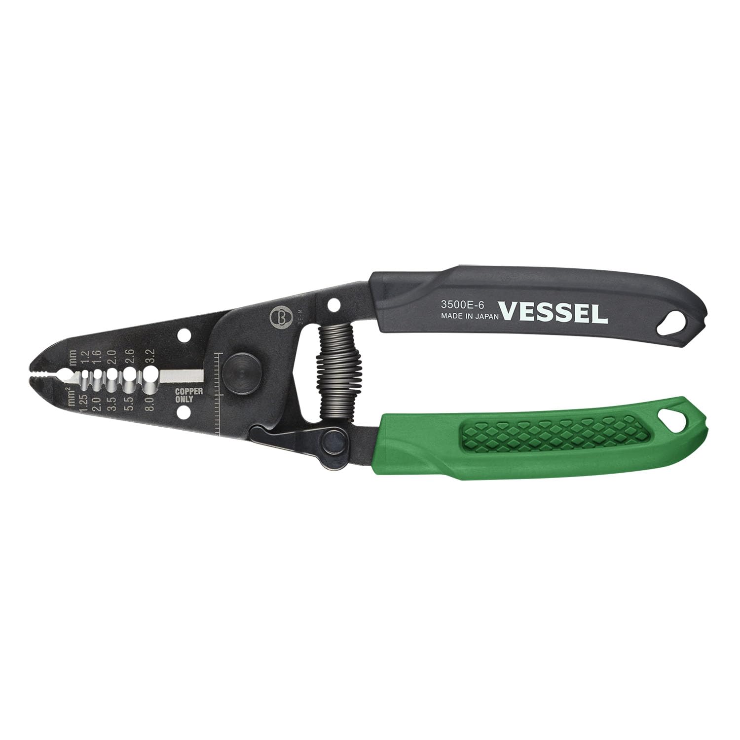VESSEL Wire Stripper 3500E-6 зелёный