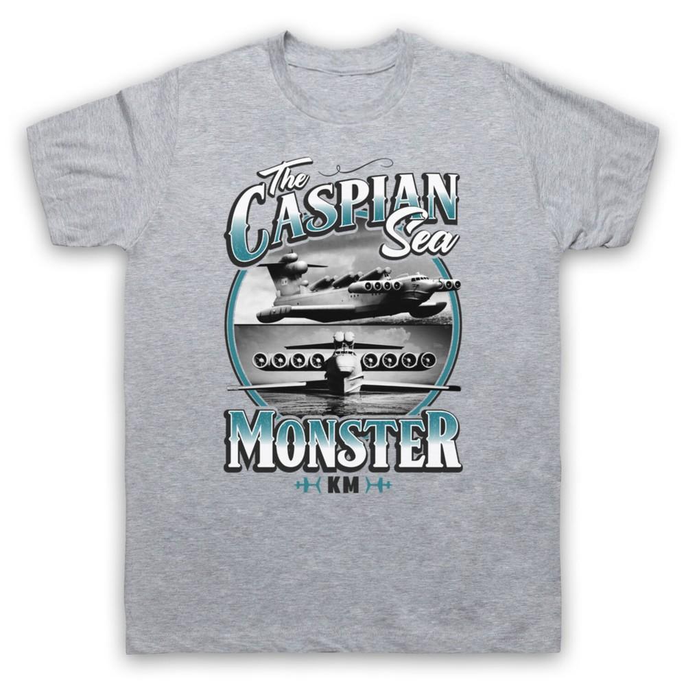 

Caspian Sea Monster Soviet Aircraft Km Korabl Maket War Mens And Womens T-Shirt 4XL