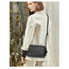 IELGY Women's Woven Bag, Premium Messenger Diamond Shoulder Small Square Bag