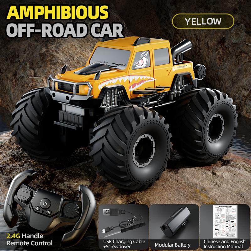Новый радиоуправляемый автомобиль JJRC Q215 2.4G амфибия, машинка на пульте управления, грузовик, вездеход, водонепроницаемый, бронированный, игрушка для детей
