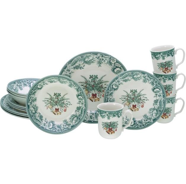 

Набор рождественского сервиза CreaTable, 16 предметов (16959)