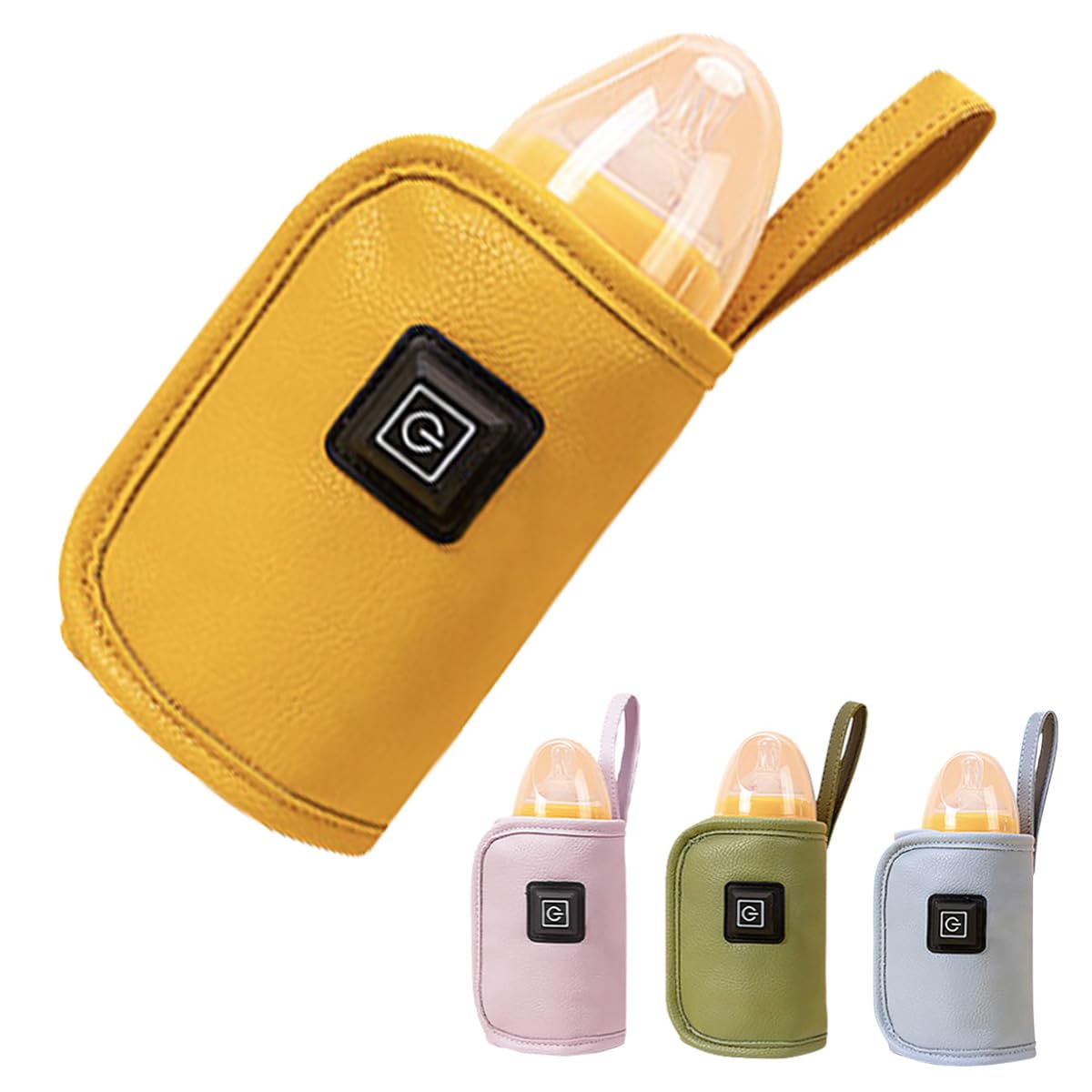 

HapiChil Comfortable Milk Warmer от Nursery Портативный подогреватель для бутылочек с питанием от USB, регулировкой в 3 уровня, инструкция на японском языке в комплекте [Выбрано]