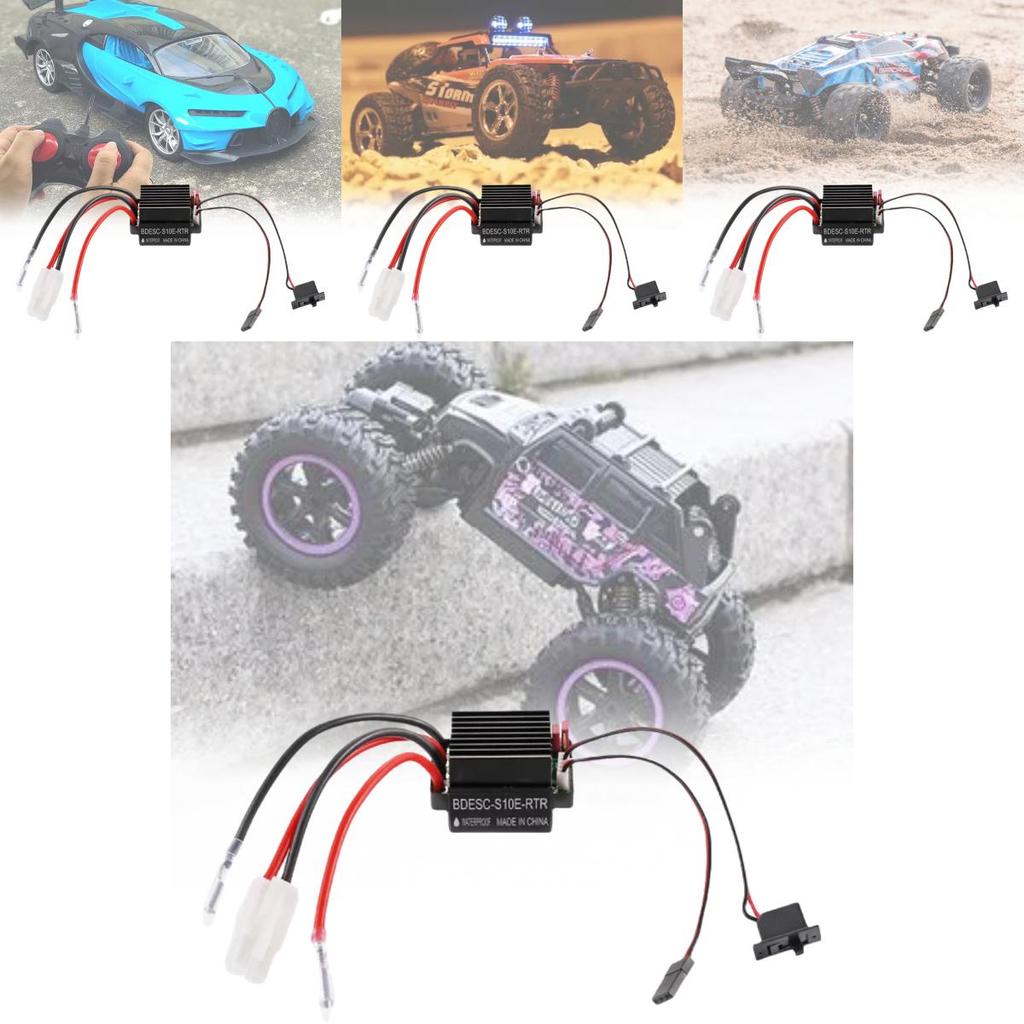 High-power 320a Brushed Esc Dual-way For Hsp Hpi Rc Cars And Boats Supporting 3s Lipo Battery