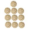 10Pcs Wicker Rattan Ball Ornaments Wedding Party Home Hanging Decor