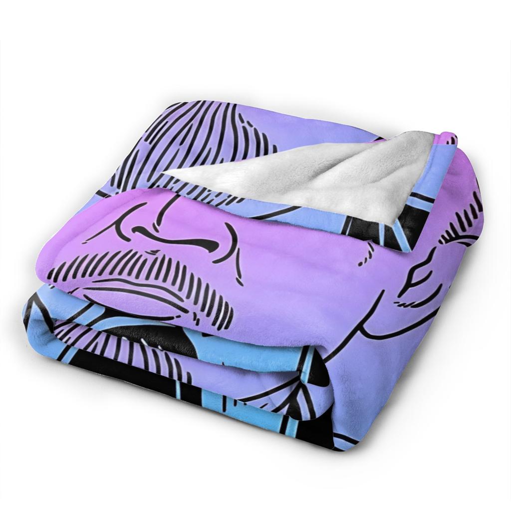 Lenin Joseph Stalin Blankets Quality Warm Soft Throw Blanket Winter Students Couch Chair Sofa Bed Funny Bedspread