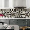 10/15/20cm Mexican Tiles Sticker Kitchen Backsplash Wardrobe Bathroom Waterproof Peel & Stick Bright Film Art Wall Decals
