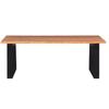 Coffee Table Solid Acacia Wood 110 x 60 x 40 cm