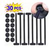 Universal Nylon Cable Tie Buckle Auto Fastener Screw Replacement Clip Car Fender Trunk Engine Guard Panel Wire Management Secure