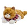 Meowing Plush Cat Doll - Cute Kitten Figurine Toy for Girls