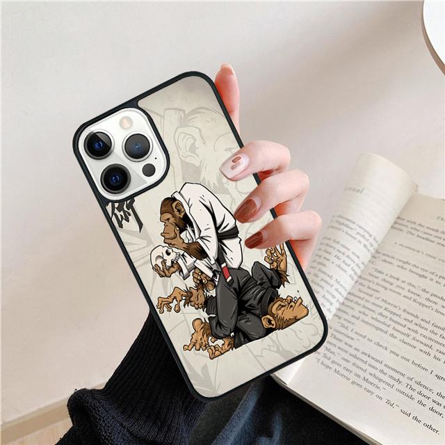 BJJ Brazilian Jiu Jitsu Phone Case Cover For iPhone 17 Air 15 16e 14 11 13 Pro Max 12 Plus Max Cover Coque