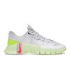 Nike  Free Metcon 5 White Barely Volt Women Sneakers Pink-Foam Bright-Crimson DV3950-104