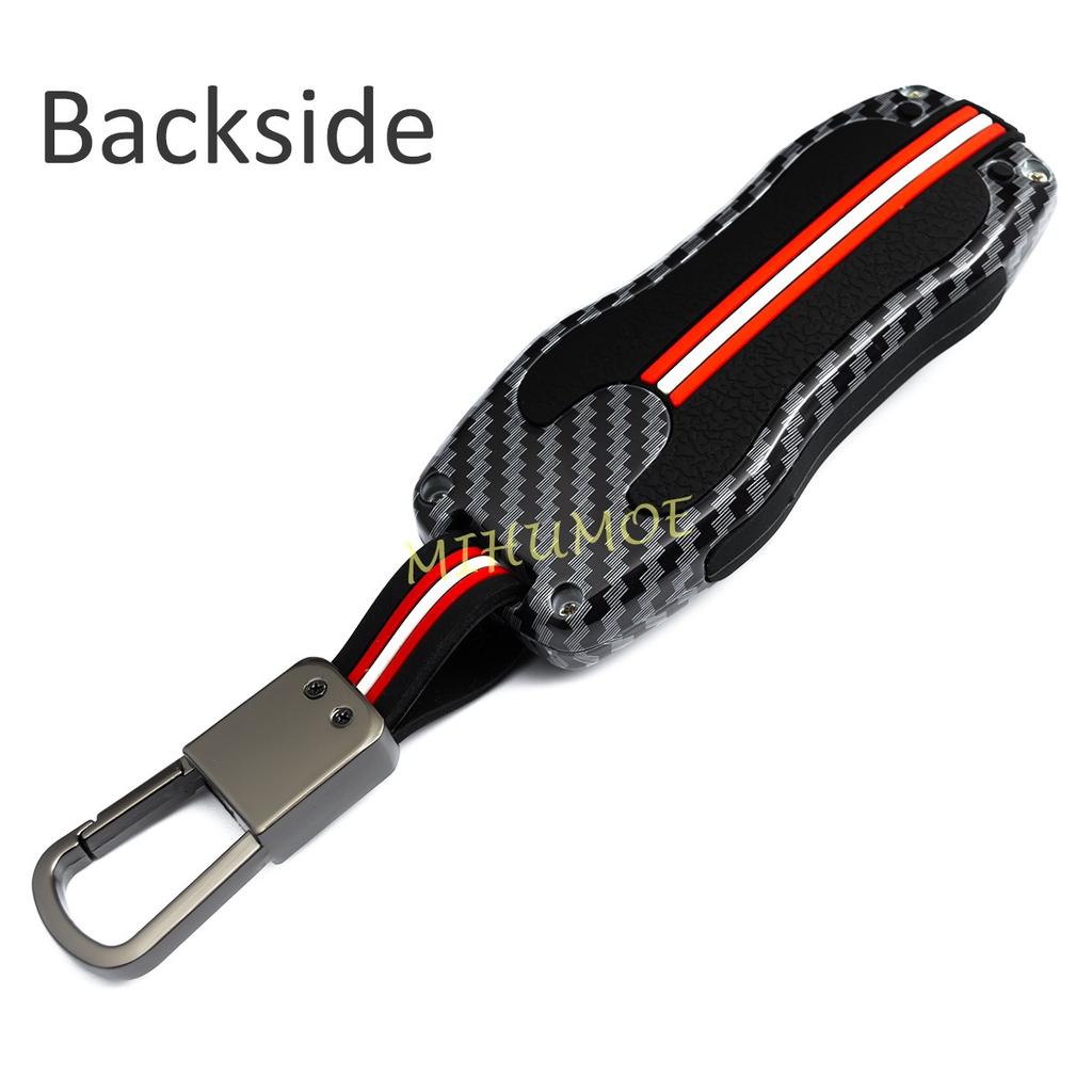 DFRG8 Car Smart Remote Key Case Fob Covers Set Shell For Porsche Cayenne / Cayenne Coupe 911 Taycan Panamera 2021 2022 2023 2024 2025