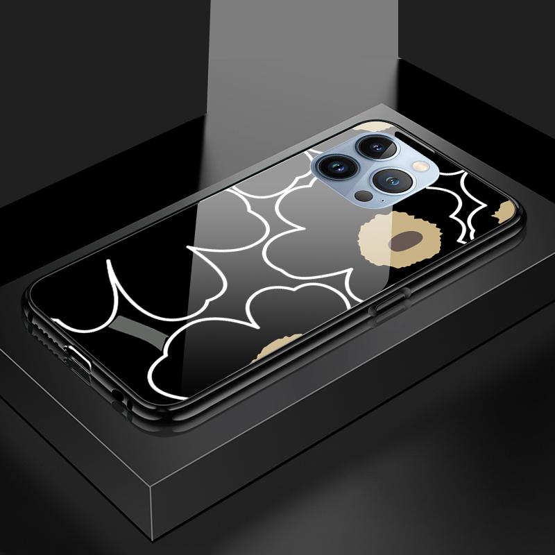 Tempered Glass Phone Case For OPPO Reno13 Reno14 Realme 11 12Pro 14 GTNeo6 C21Y C53 C75 OnePlus Nord2 NordCE3Lite Soft Edge Shockproof Smooth Shell