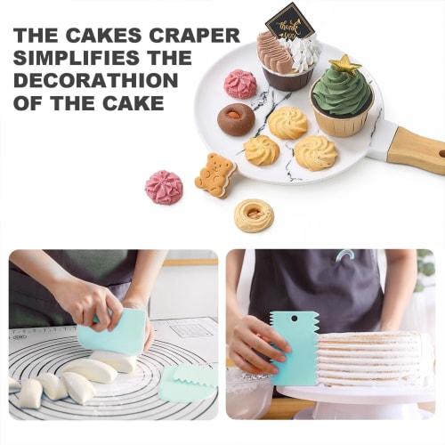 Gevrkjenp Reusable Pastry Bags, Cake Decorating Supplies, 15-Piece Icing and Piping Tip Set - Durable Cake Decorating Frosting Piping Kit for Decorati