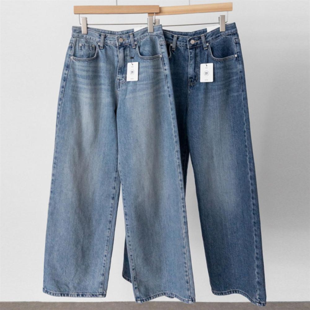 New Arrivals Open Run Women Ring Sha Cotton Semi Wide Autumn Washing Tall Jeans