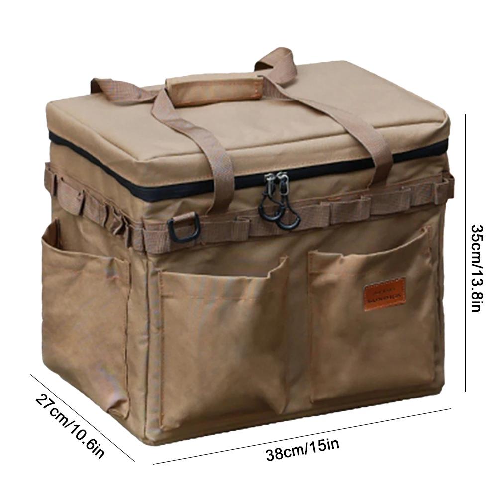 

Кемпінгова сумка для зберігання великої ємності Кейс для зберігання інструментів для барбекю Багатофункціональні дорожні сумки Утиліта на вулиці Водонепроникні приладдя CHINA