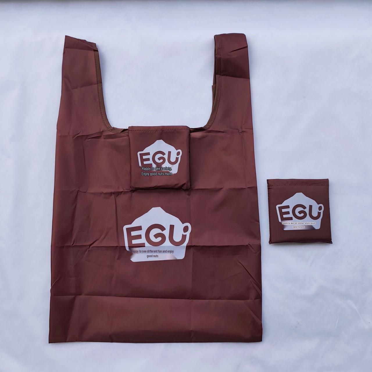 Eco-friendly Custom Logo Folding Shopping Bag for Groceries