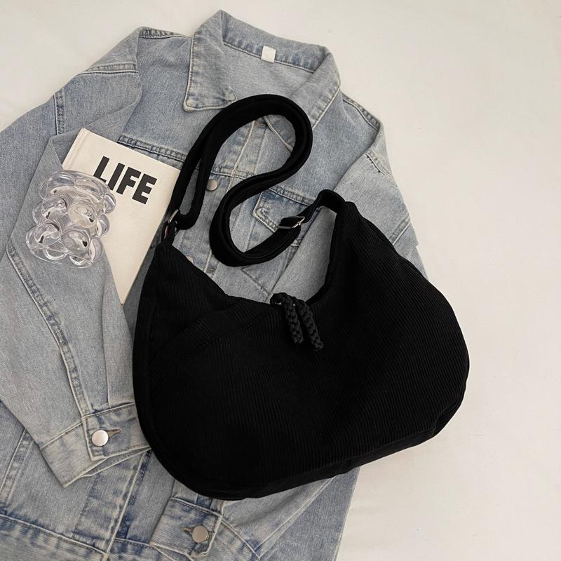 Сумка хобо женская сумка через плечо большая вместительная сумка для поездок на работу — фото 11