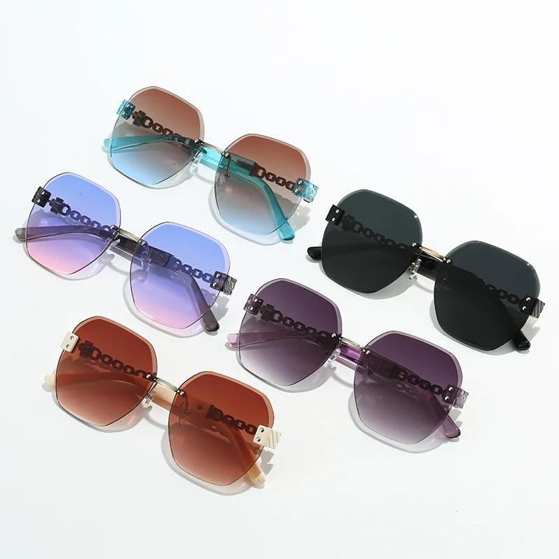 Photochromic Sun Glasses Women Luxury Designer Vintage Decoraton Sunglasses Anti-reflective