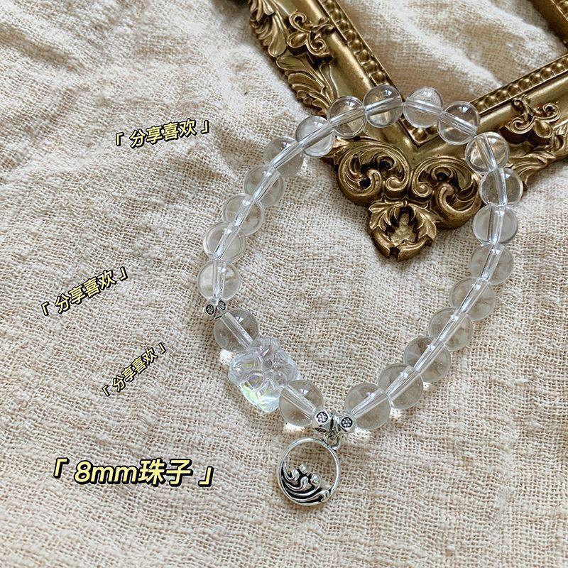 Sweet Style Woman Bracelet Personalized Charm Garden Beads Resin Material Bracelet Birthday Party Gift Exquisite Accessories