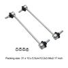 2Pcs Front Sway Bar Stabilizer Link 31351095694 Practical Assembly Premium Professional Portable Replace for BMW E85 E46