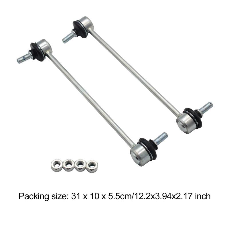 2Pcs Front Sway Bar Stabilizer Link 31351095694 Practical Assembly Premium Professional Portable Replace for BMW E85 E46