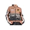 Cactus Jack by Travis Scott X Travis Scott Cactus Jack Leather Jacket Archaeo Brown Women Outerwear DX6168-256