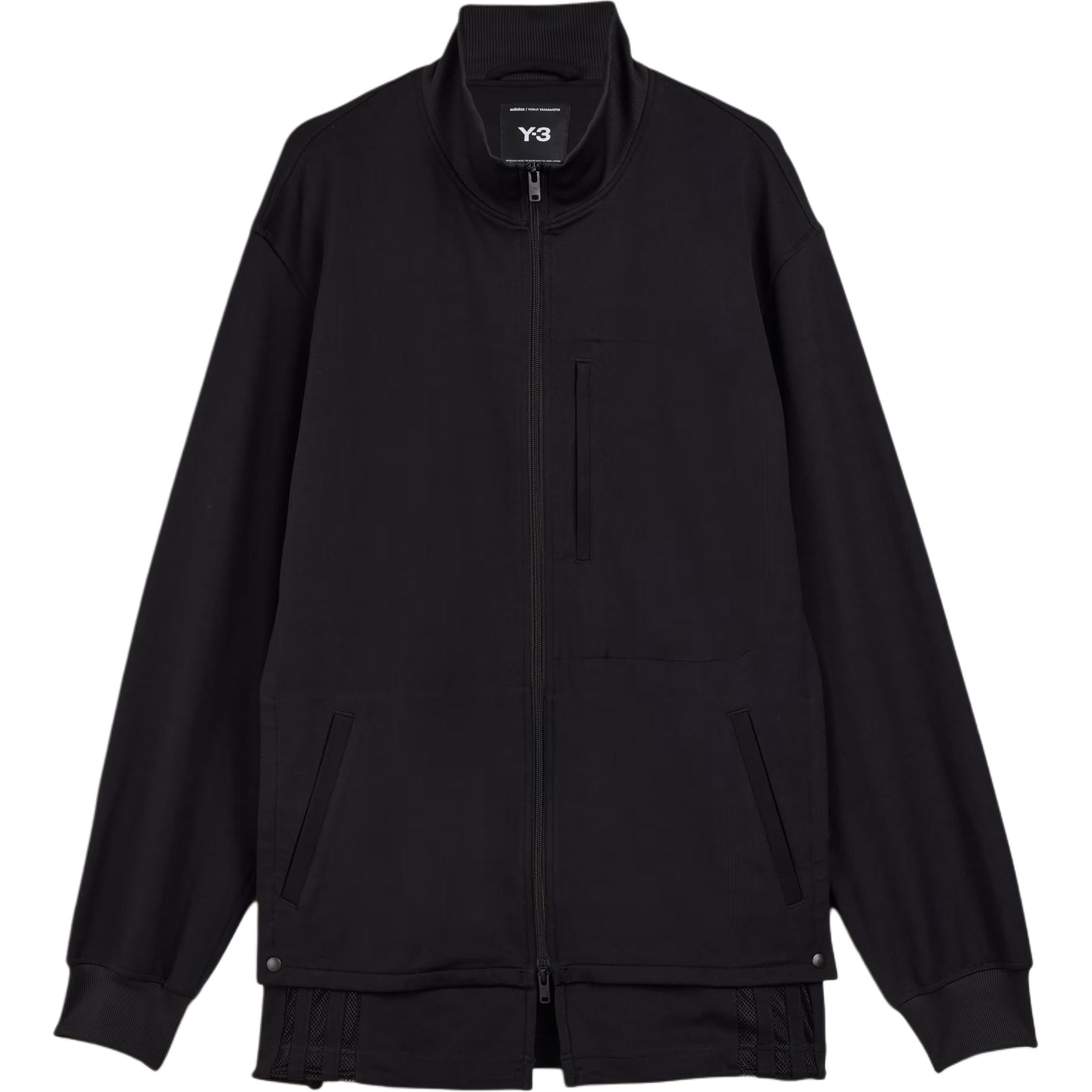 

Y-3 Однотонная куртка с воротником-стойкой на молнии, свободного кроя, с длинными рукавами, мужская куртка, черная, JN4989 XS