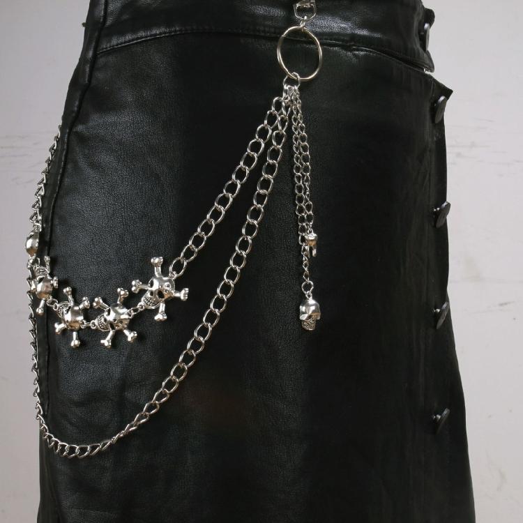 Hiphop Pants Chain Punk Trousers Chain Biker Heavy Thick Wallet Chain for Girls