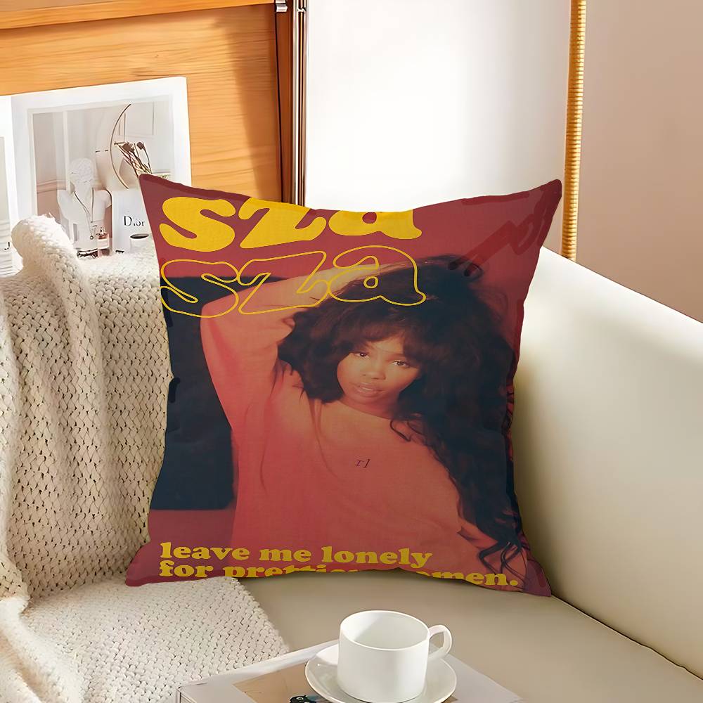 Star Singer S-Sza Pillow Cover Design Cushion Cover Decor Holiday Decorati