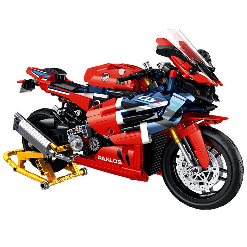 Dukadi Baoma Motorcycle Model Building Blocks - 1:5 & 1:8 Scale Toy for Boys